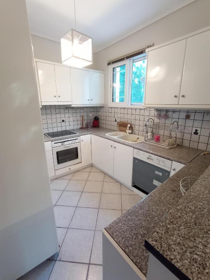Galini Apartment Near Sea, Port And Airport アルテミダ エクステリア 写真