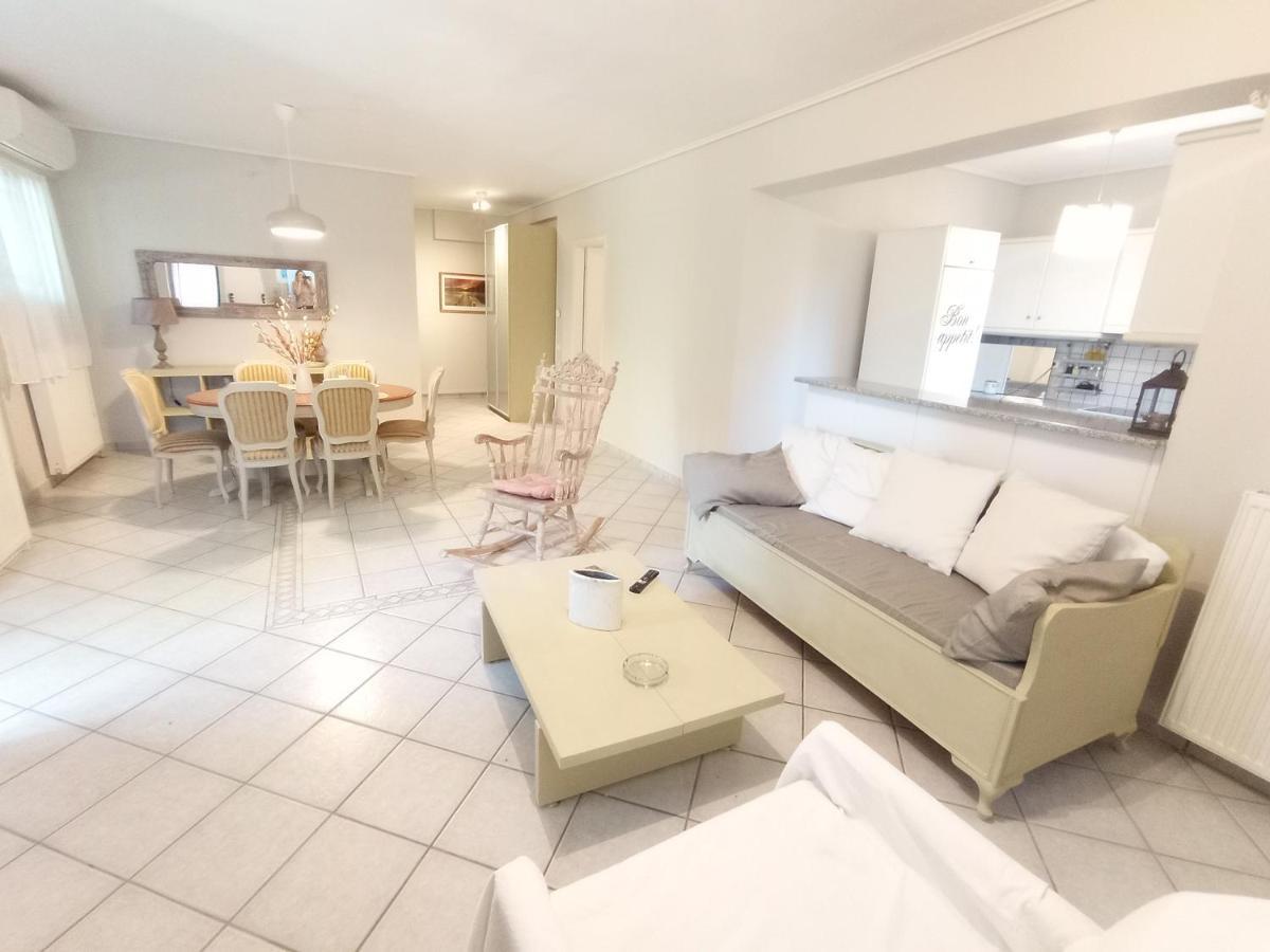 Galini Apartment Near Sea, Port And Airport アルテミダ エクステリア 写真